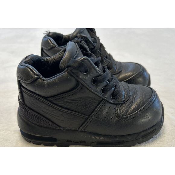 Nike Air Max Goadome Toddler Size 7C ACG Boots Shoes Black 311569 001 Lace Up - Picture 1 of 7